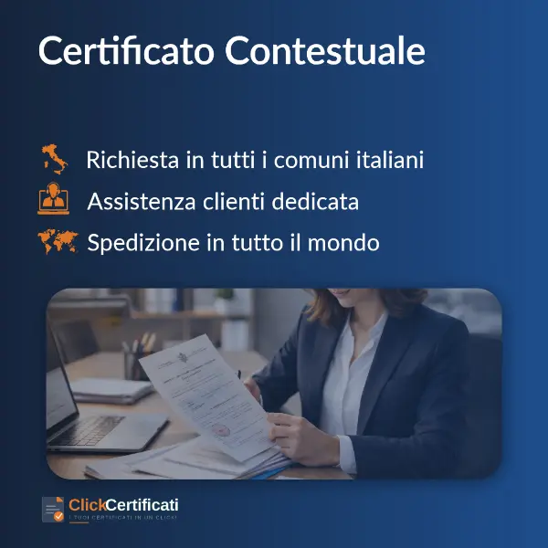 certificato contestuale