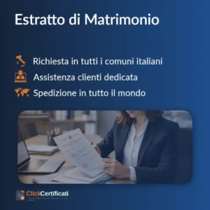 estratto di matrimonio