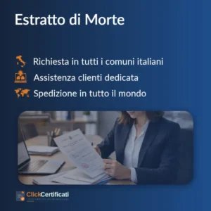 estratto di morte